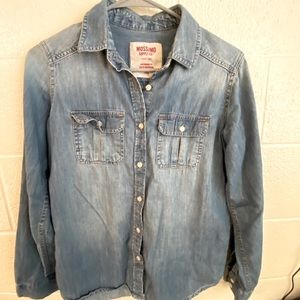 Mossimo Jean Button-Up Shirt